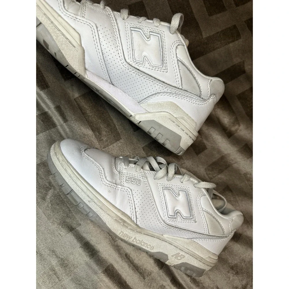 New Balance 550 Shoes Mens Size 8 BB550PB1 Low Top‎ Leather Basketball Retro